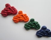 Motorcycle Crayon Party Favors 10 Sets of 4 in Customizable Colors Il_170x135