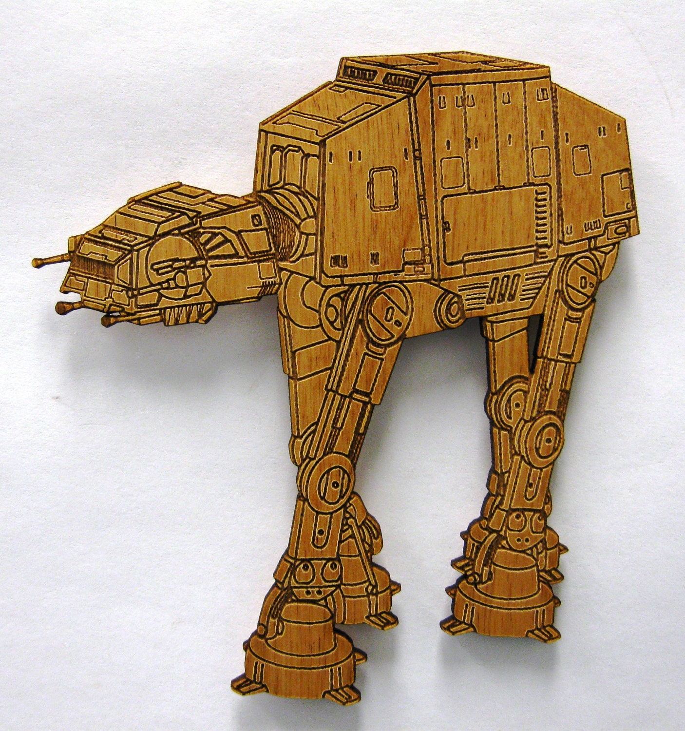 Star Wars AT-AT Walker Wooden Fridge Magnet