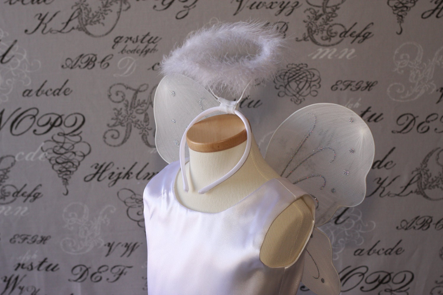 White Angel Flower Girl Tulle Tutu Dress-up Halloween Costume Disney Photo Prop Children Toddler Infant Women Adult Custom Crochet Elastic