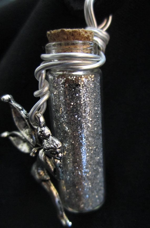 Silver Fairy Dust Necklace