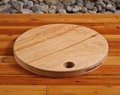 Circular Birch Cutting Board, 15"