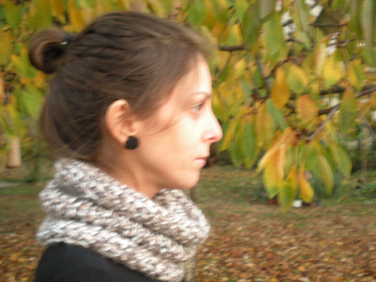 Unisex Hand Knit Cowl - Cozy Cowl Neckwarmer - Fall Winter Accessories - Christmas Gifts