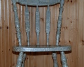 Custom Made Decoupage Book Chair - PreservedWords