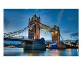 Tower Bridge 001 (LIMITED EDITION colour PRINT) River Thames Landscape London Olympics 2012