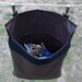 Clothespin Bag Top Gun Brown Large w/Cover