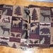 Fairbanks Evergreen Upholstery Tapestry Throw Pillows - New