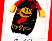 Pac Man Gown Infant Gown Baby Shower Gift Infant Gown Unisex