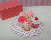 Sweet Tiny Cupcakes - Set of 6