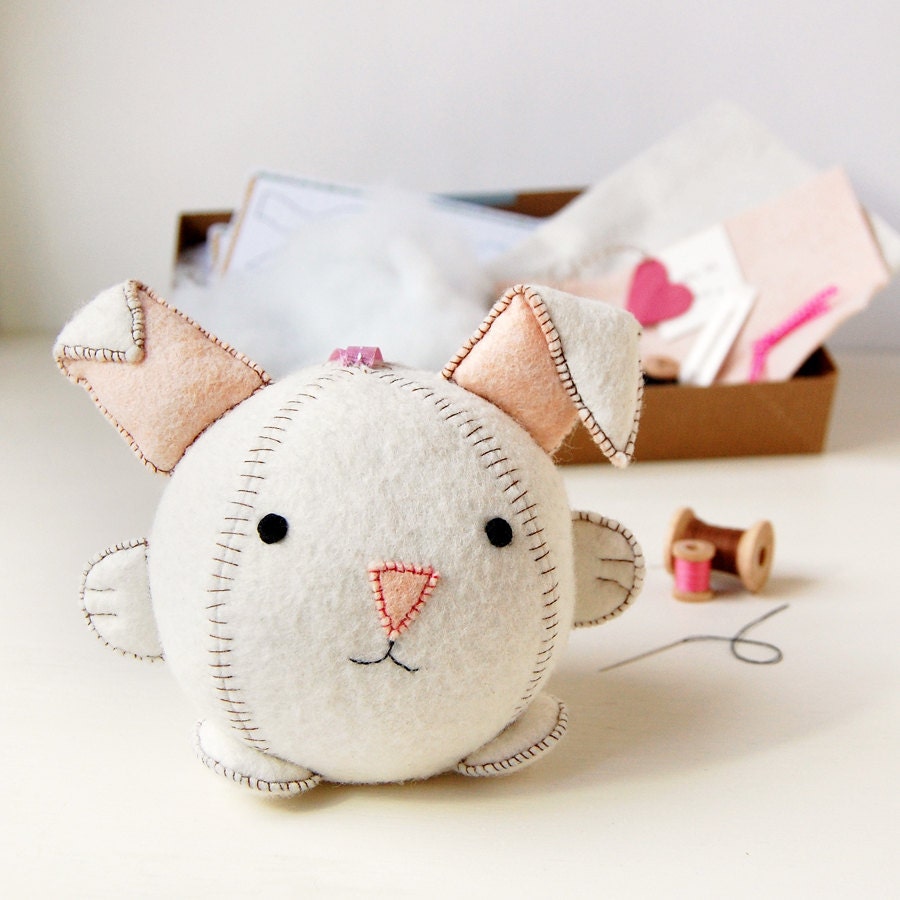 Make Your Own Rabbit Toy Craft Kit - Sewing Kit
