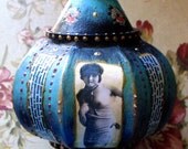 Large Ornament XXX Erotic with Vintage Female Nudes ... A Kind Of Fury
