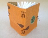 Eco friendly Upcycled Starbucks Journal -- Single Drip Coffee Notebook