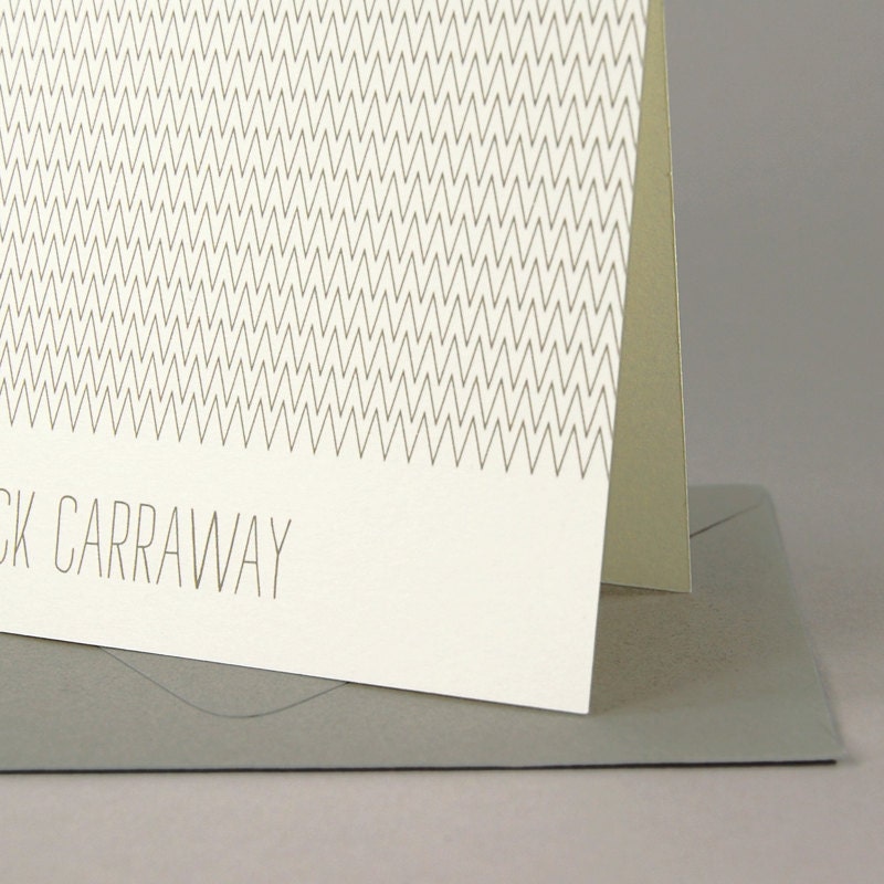 Zig Custom Personalized Stationery / Personalized Stationary Set of 16