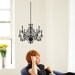 Wall Decal Elegant Chandelier vinyl wall art decal 1129