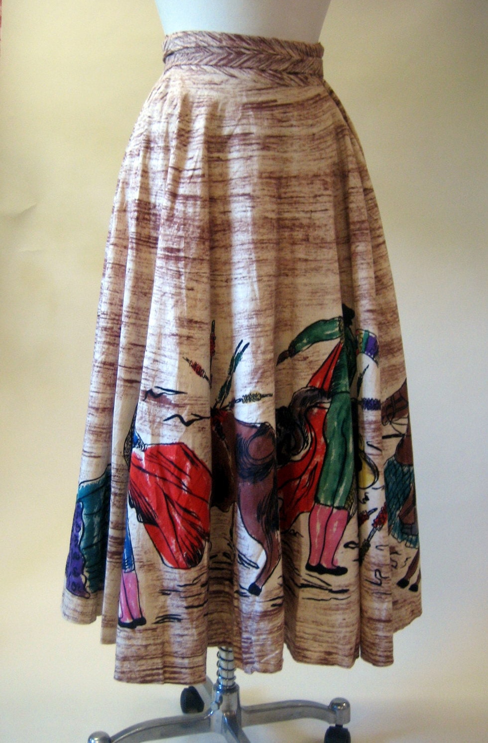 Vintage 50s Matador Circle Skirt - daisyfairbanks