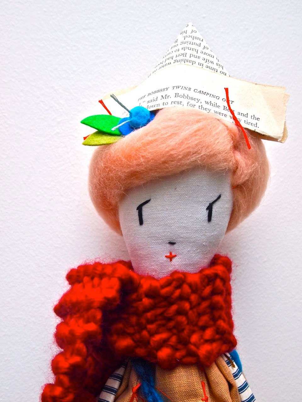 Summer Sale Rag Art doll cloth display Sazzy doll