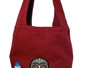 Sugar Skull Day of the Dead Printed Monk Bag, Sling, Tote, Shoulder bag, Market bag