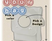 Custom Printed Canvas Field Style Messenger Bag