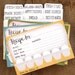 Egg Carton Recipe Cards Set of  54 WITH DIVIDERS