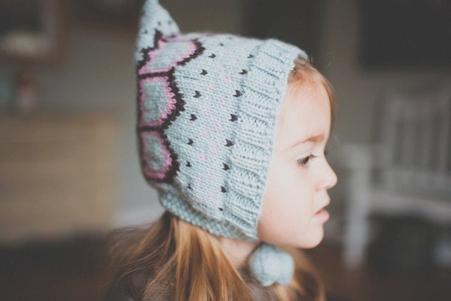 Little Girl's Tulip Pixie Easter Hat