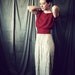 Long Gray Maxi Skirt- NYE women's high waisted flowing silky grey maxi skirt