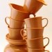 Set Of Pumpkin Spice Melamine Dishware