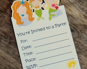 Mermaid Party - Set of 8 Mermaid Invitations by The Birthday House