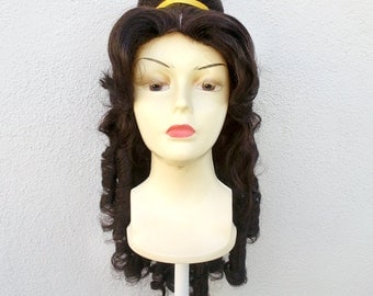 Belle Beauty and the Beast Formal Gown Adult Costume Wig - A True Enchantment Original