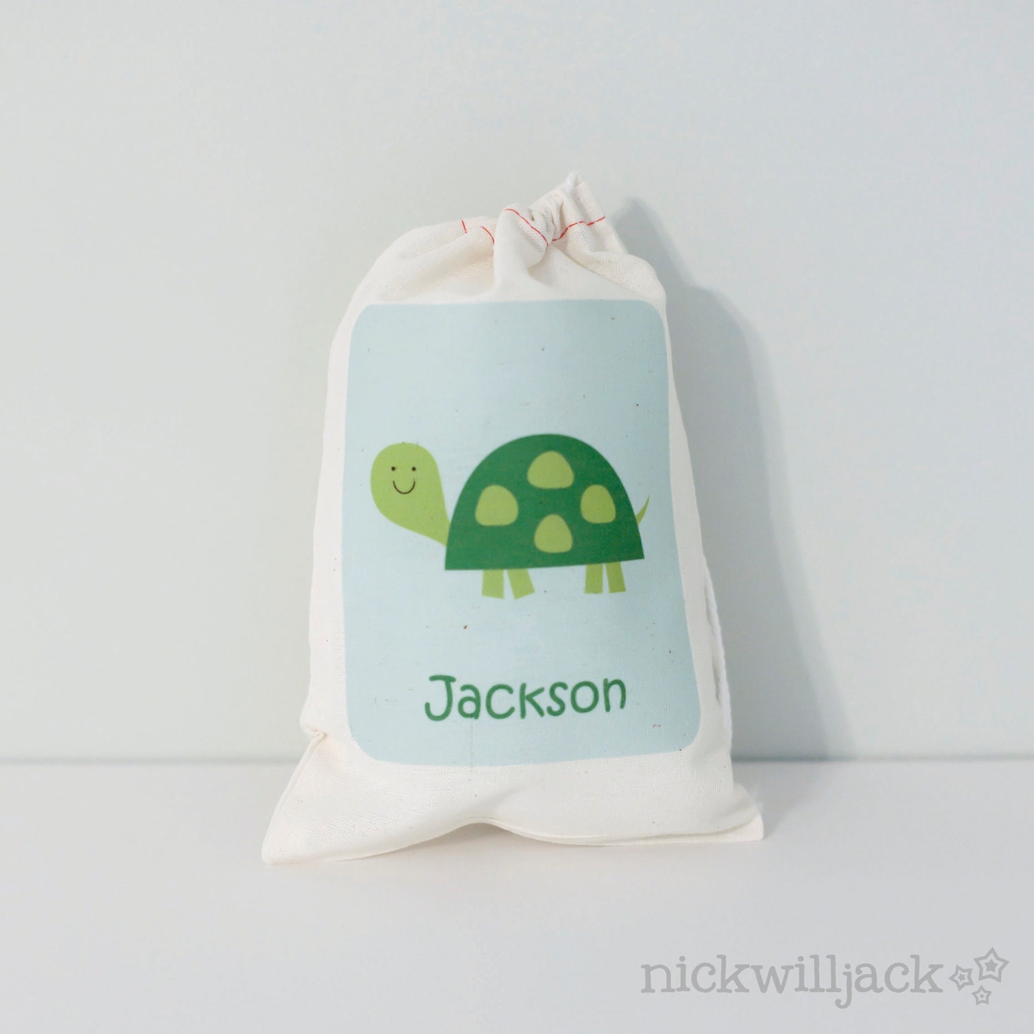 Turtle Favor Bags- Set of 6 Il_570xn
