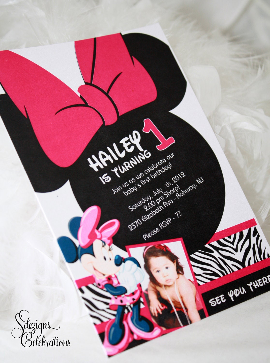Minnie Mouse Wild Birthday Invitations Il_170x135