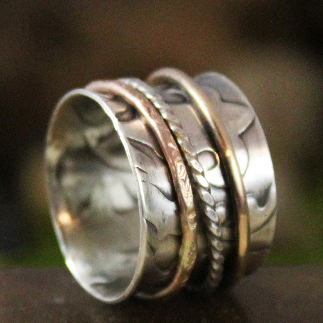 French Countryside Spinner Ring with FREE STANDARD SHIPPING