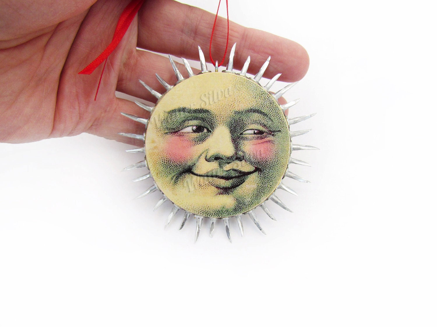 Sun King Ornament - Beach House Ornament - Sunshine Keepsake Ornament - Mothers Day Gift