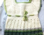 Crochet tunic dress for a 1-2 years old