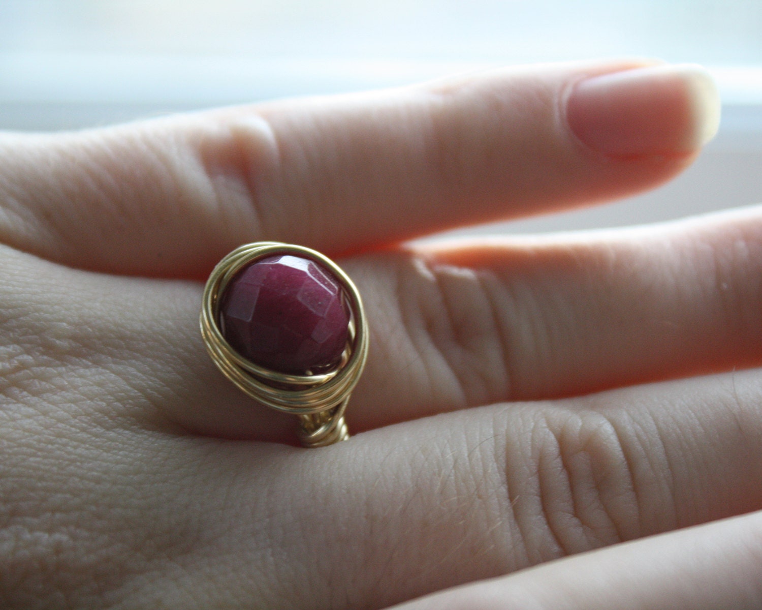 Malaysia Jade Silver or Gold Ring