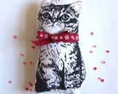 Sale Christmas Spice Cat Smelly Cat Smelly Cat Gocco Printed Scented Sachet with Festive Bow