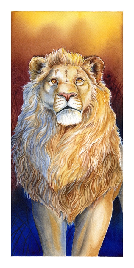 Shades of Africa - Lion - Limited edition giclee print