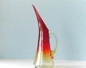Atomic Era Orange Pitcher