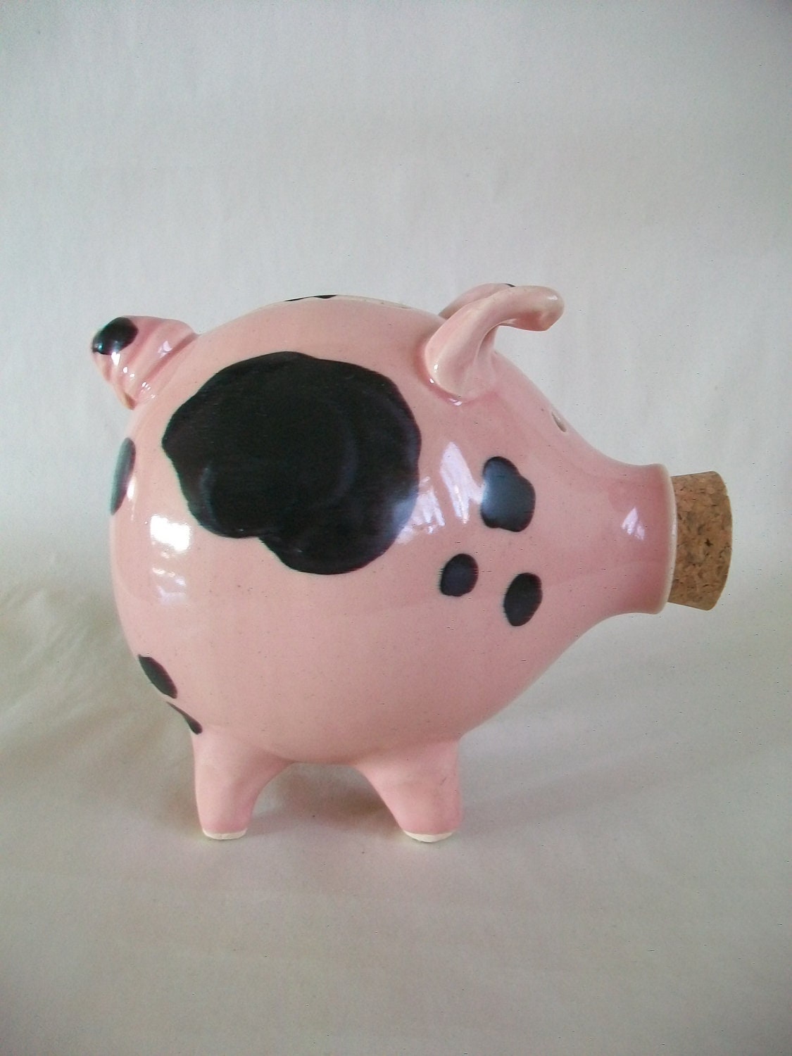 Piggy Bank - Handmade on the potters wheel -