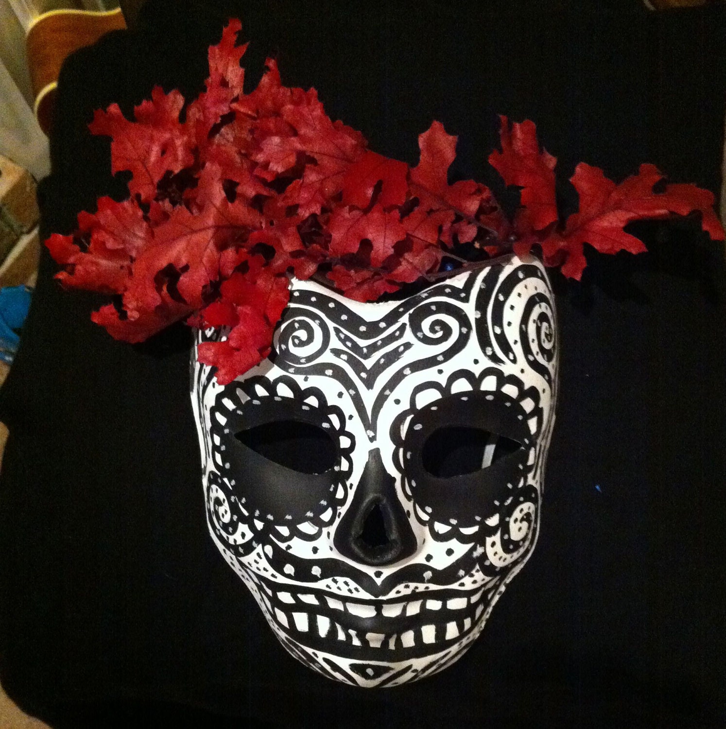 Day of the Dead, Halloween, Sugar Skull Mask