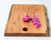 Rustic Wood Serving Board, Natural Edge Salvaged Maple 880, Ready to Ship