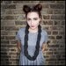 The Chain Link Scarf in Pencil Lead