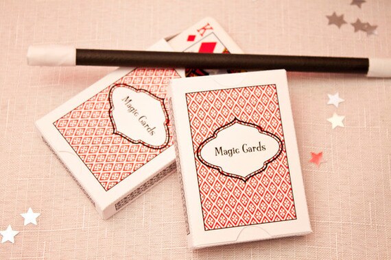 Playing Cards Favor Box - DIY Printable PDF Il_570xn