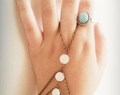 Slave Bracelet Boho Hand Bracelet Bohemian Slave Ring Hand Bracelet Gypsy Bracelet Bohemian Shell Bracelet Hand Jewelry Ring Bracelet Tribal