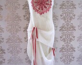 Evening Dress Prom Cocktail Homecoming Bridesmaid Formal Handmade Dress Holiday Fashion Woman Clothing: RHAPSODY Apron Dress Size S/M/L