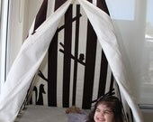 Play Teepee Tent - Secret Woodland with fox, hare and owls in the trees