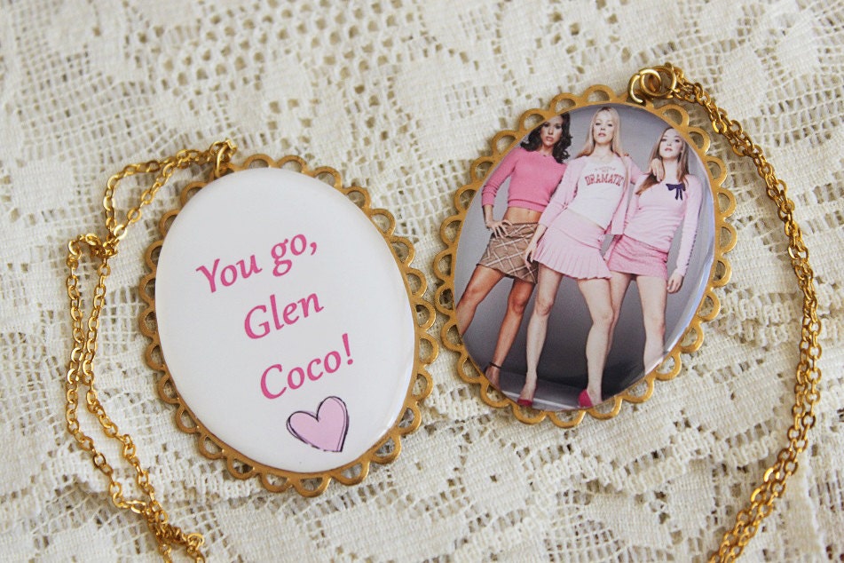 SALE - Mean Girls - The PLASTICS & GLEN Coco Necklaces - You Go Glen Coco