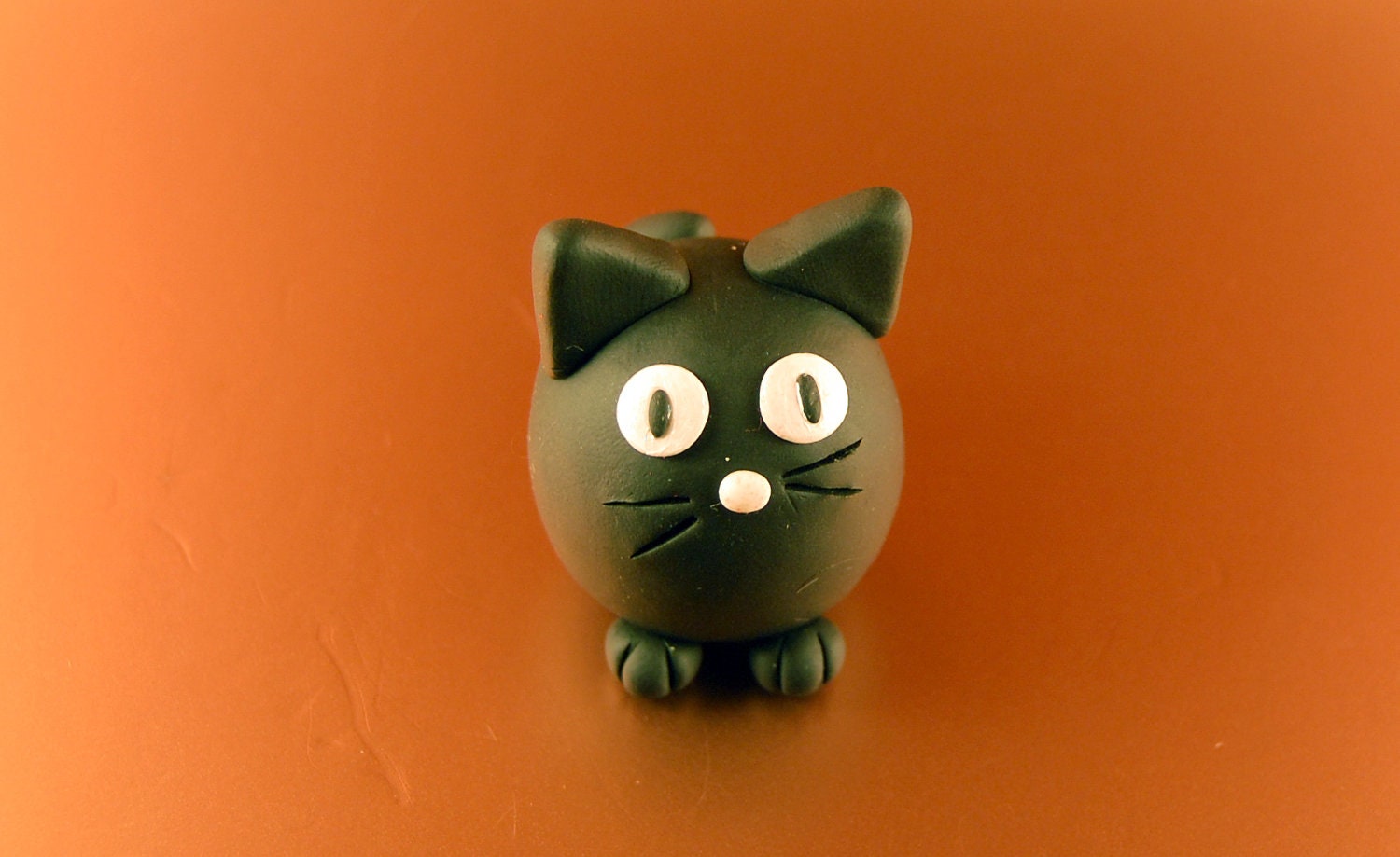 Black Cat Sculpture