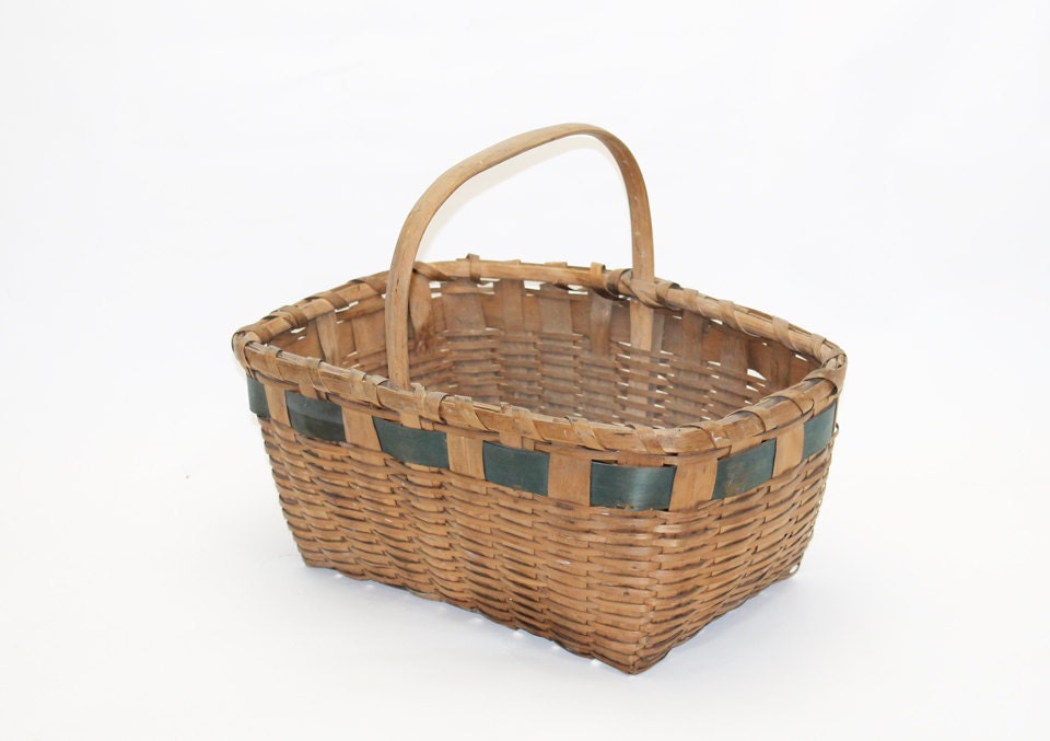 Basket - Split Oak, Cherokee, Primitive