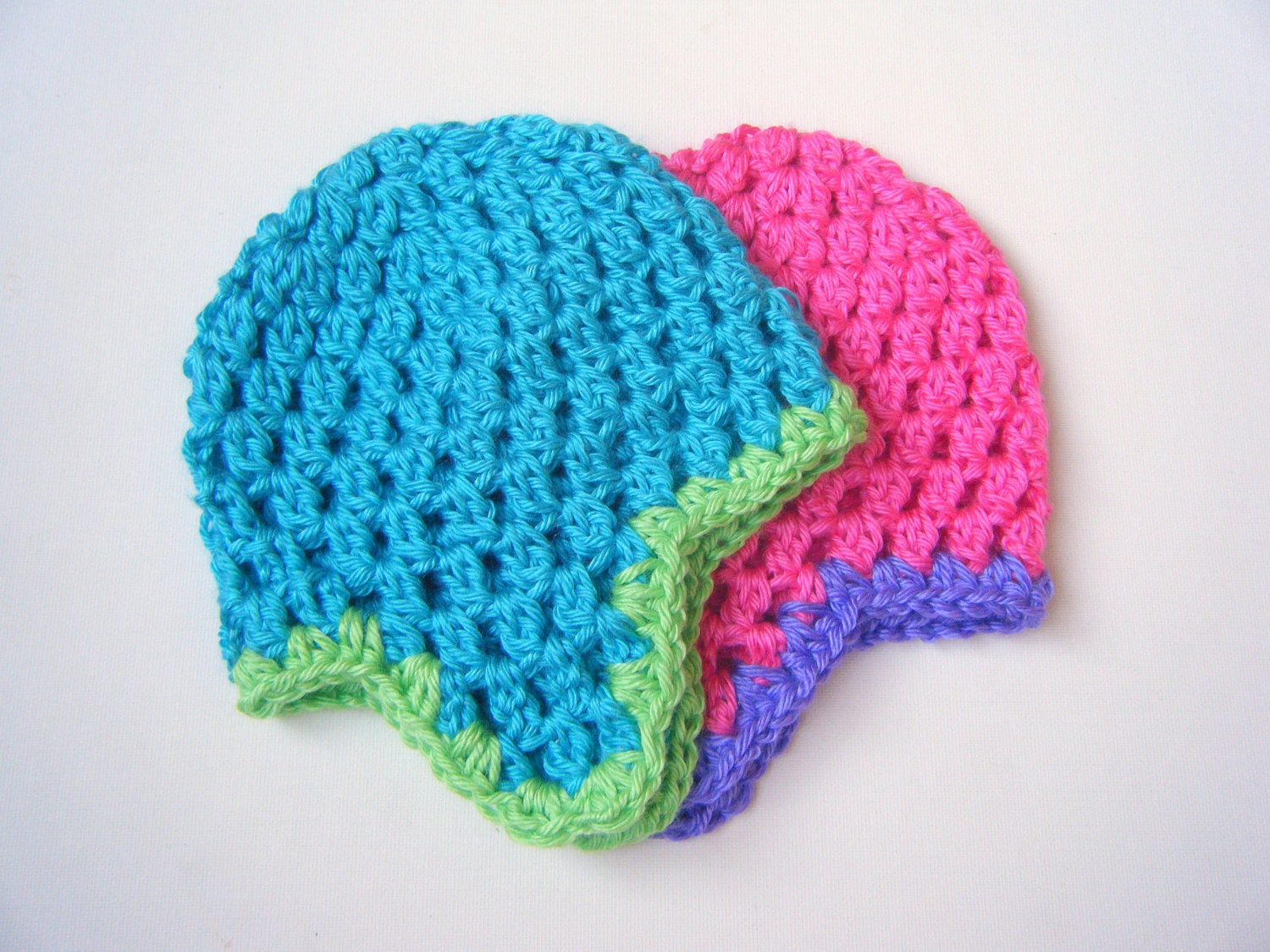 SALE 50% OFF Crocheted Earflap beanie Boys & Girls Newborn to 4T