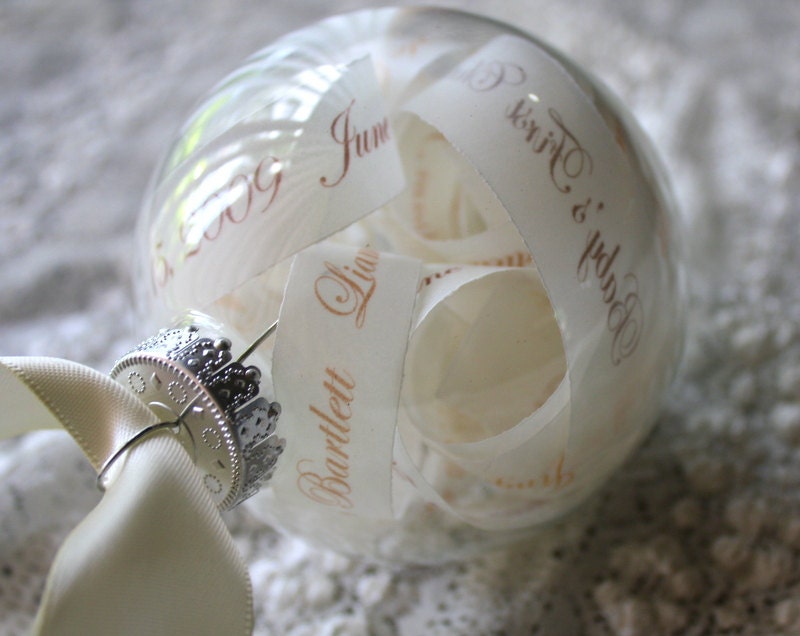 New Baby Keepsake Ornament - Baby Shower - New Baby Gift
