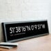 Personalised Bus Blind Coordinates Print